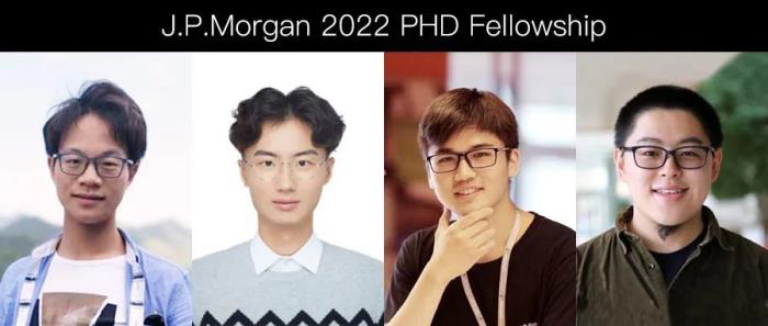 每人喜提10萬美元!2022年摩根大通 AI 博士生獎學金名單公布,華人學生超過1/3