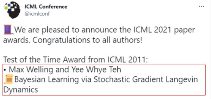 ICML 2021杰出論文公布！上交大校友折桂，田淵棟rebuttal加分論文獲榮譽提名