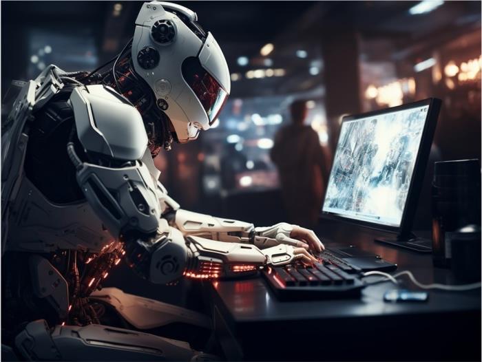 AI機器人打游戲