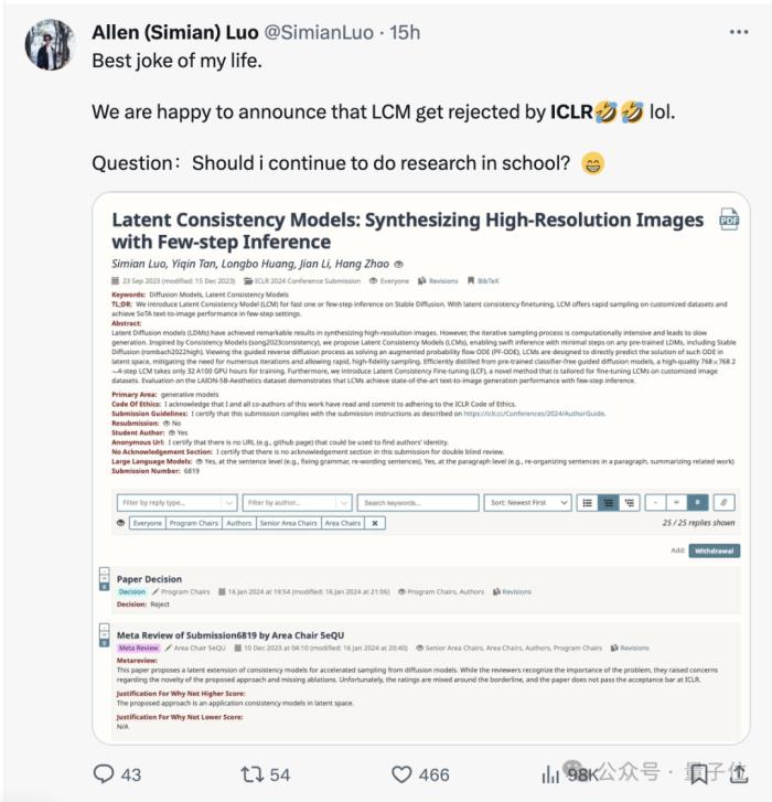 ICLR接收結果出爐!有人提出異議:論文稍微超過9頁,就被拒了