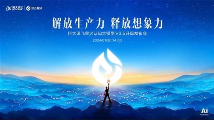 科大訊飛2023年凈利同比增幅達15%-30%：星火大模型V3.5明日發