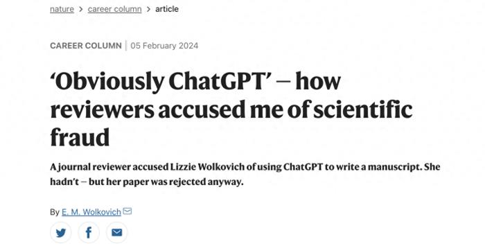 為自證沒用ChatGPT，副教授被迫用GitHub寫論文｜Nature