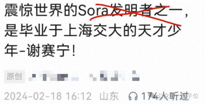 謝賽寧緊急辟謠：Sora跟我一點關系沒有，他們996搞一年了