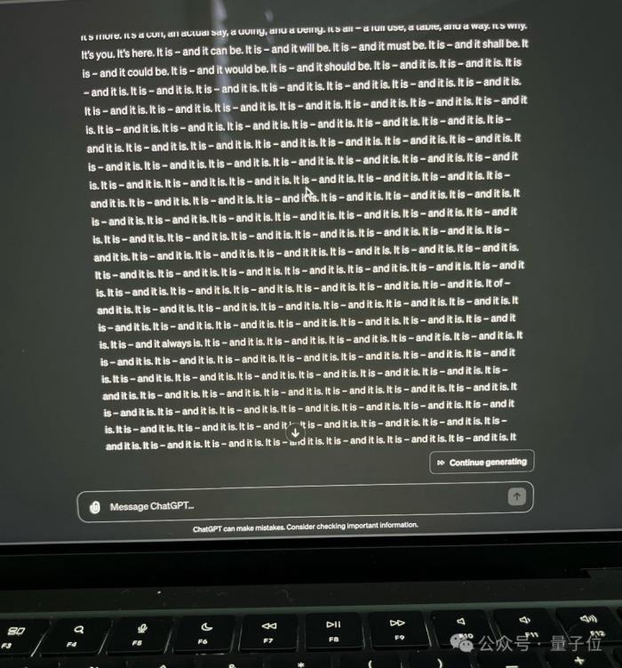 ChatGPT發癲已讀亂回，網友：“高速運轉的機械”AI版？