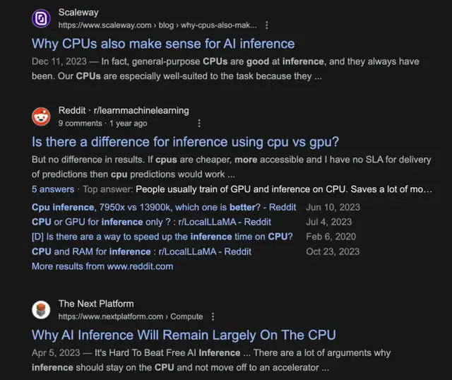 拿CPU搞AI推理，誰給你的底氣？