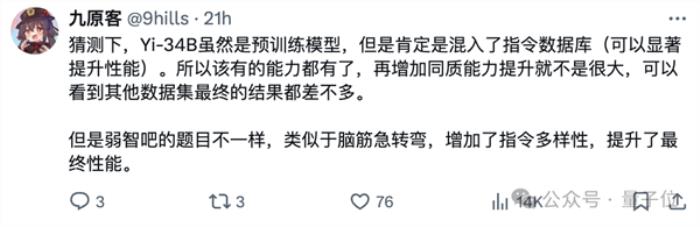 弱智吧竟成最佳中文AI訓練數據！中科院親自下場 8項第一