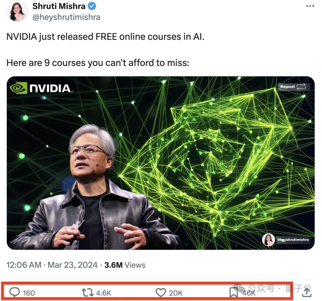 英偉達AI新課爆火！免費學習，干貨滿滿