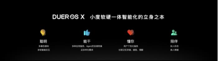 小度推出全球首個AI原生操作系統DuerOS X， “最強大腦”正式上線
