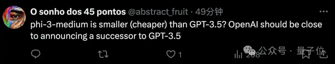 微軟推出iPhone能跑的ChatGPT級模型，網友：OpenAI得把GPT-3.5淘汰了
