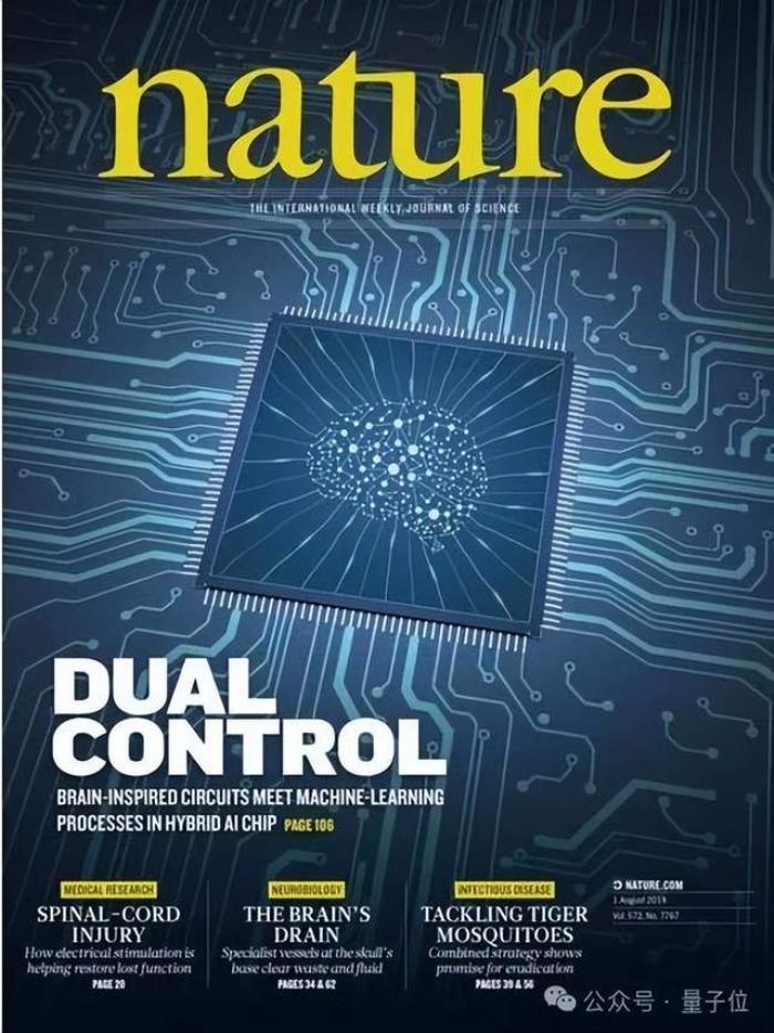 清華“天眸芯”登Nature封面!全球首款類腦互補視覺芯片,施路平團隊最新成果