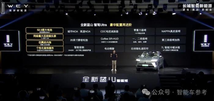 30萬!長城首款端到端智駕車型上市,魏建軍:就是第一,沒有梯隊
