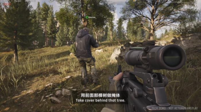     全球首個(gè)能聽(tīng)懂人類語(yǔ)言的FPS?AI隊(duì)友，騰訊魔方科隆游戲展首曝技術(shù)成果