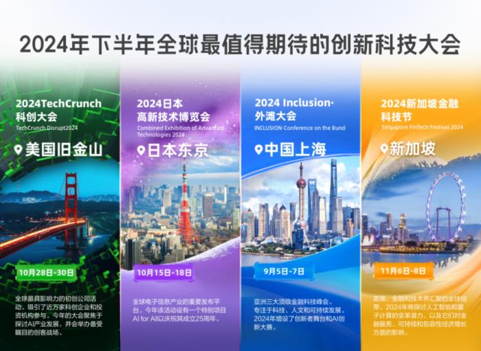 科技大會頂流們，上海都要包圓了啊