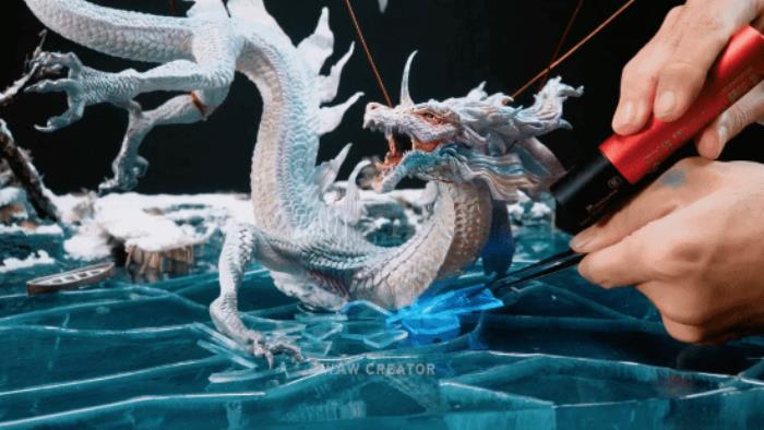 大神制作《黑神話》實景模型 還原亢金龍之戰