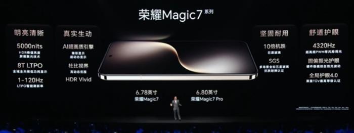 xxx元起！榮耀Magic7/Magic7 Pro發(fā)布：最強AI手機 一句話全自動操作