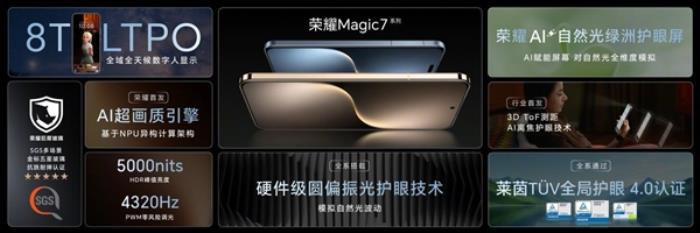 xxx元起！榮耀Magic7/Magic7 Pro發(fā)布：最強AI手機 一句話全自動操作