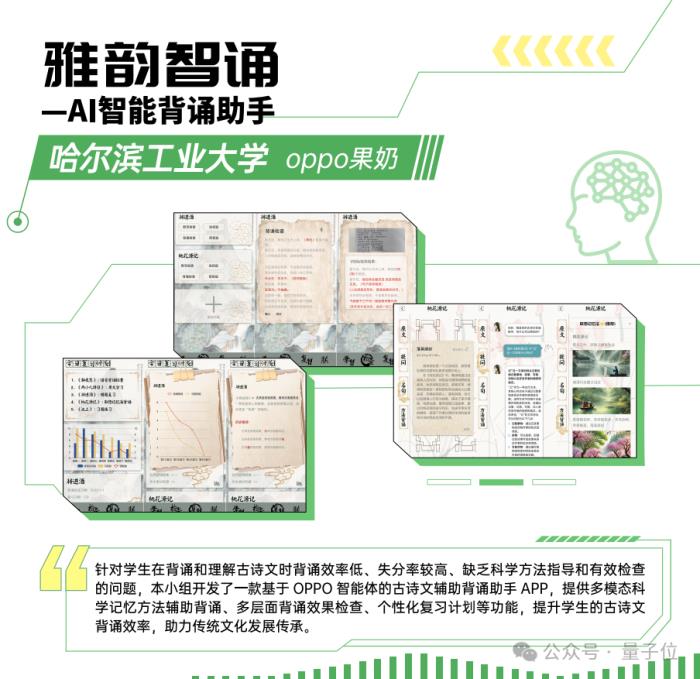 智能交互創(chuàng)新賽落幕，哈工大AI智能背誦助手拿下特等獎(jiǎng)｜OPPO智能體平臺(tái)