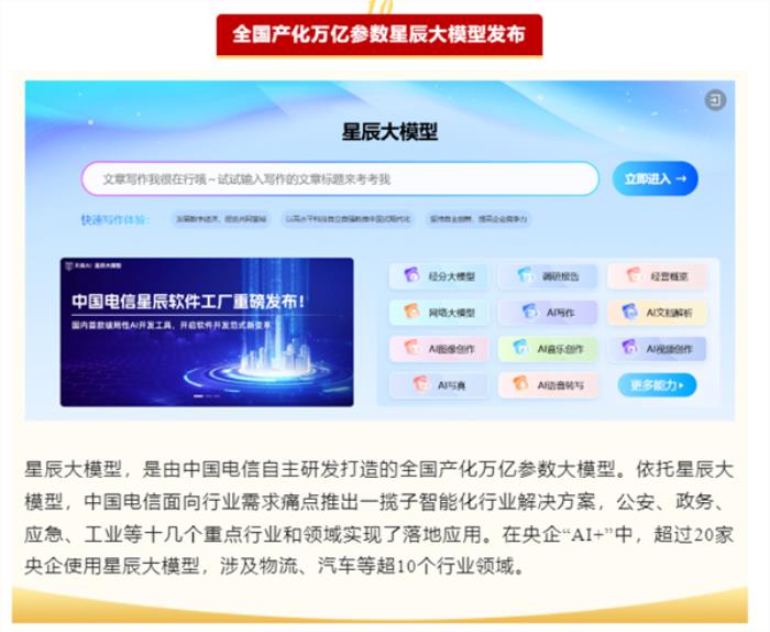 2024年度央企十大國之重器投票：殲35A、華為打造700億參數大模型入圍