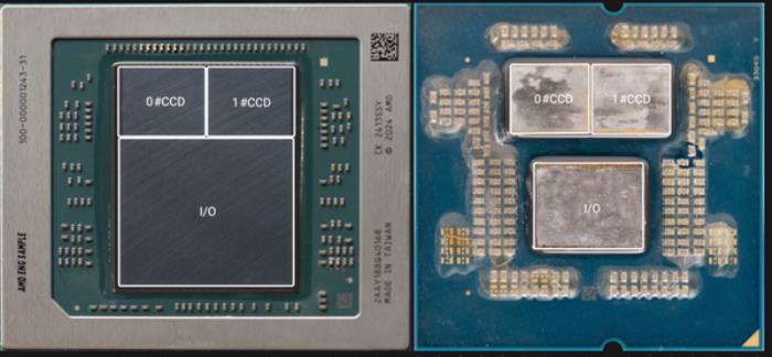 AMD最強U銳龍AI Max+ 395內核照首次揭秘：GPU面積大得恐怖！