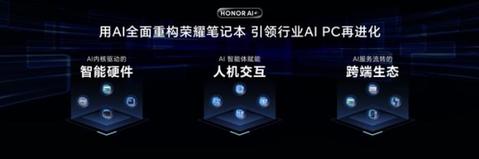 榮耀發布全新AI PC 2.0戰略：用AI重構榮耀筆記本