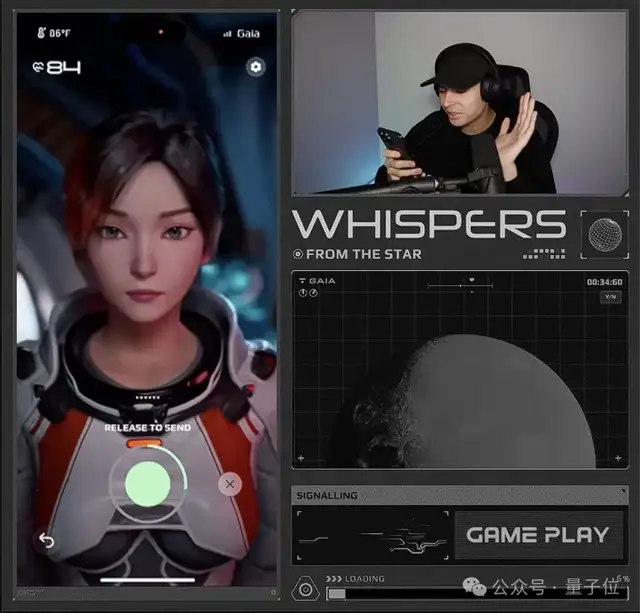 米哈游蔡浩宇新作iPhone實機演示：10分鐘就被AI小美撩到臉紅，她的命運由我掌控