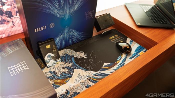 簡直就是藝術品！微星推Prestige AI+ 13浮世繪筆記本：全球限量1000臺